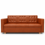 MSK REXORA™ Premium 3-Seater Rexine Sofa।