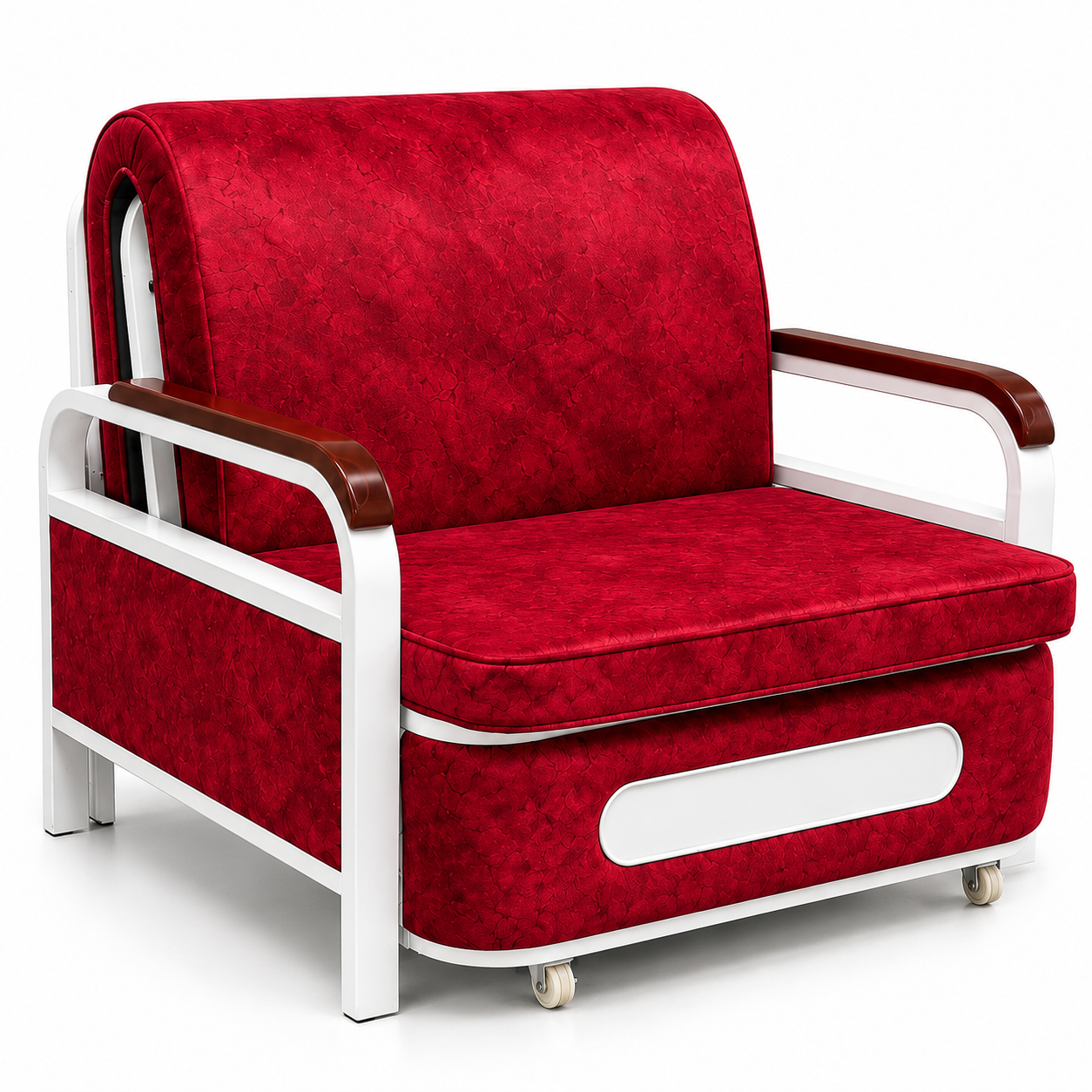 MSK RUBIVEL™ 3-in-1 Velvet Sofa Cum Bed - Image 2