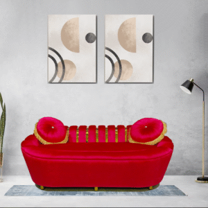 Elegant Velvet Sofa