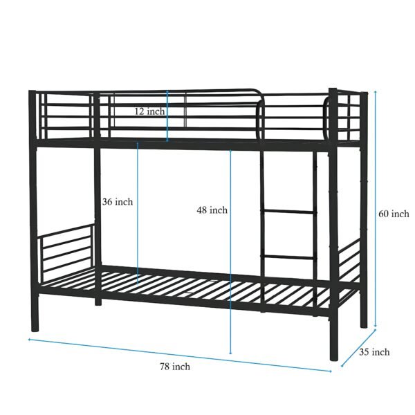 Metal Bunk Bed - Image 3
