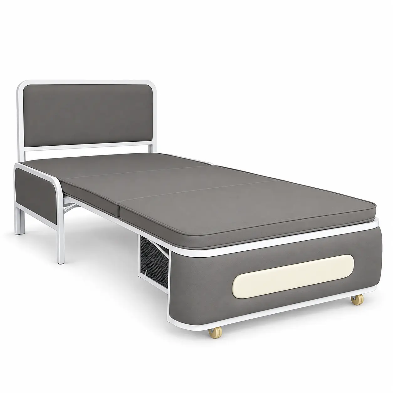 MSK AURORA™ Leather Sofa Cum Bed with Storage | MSK Furniture - Image 6