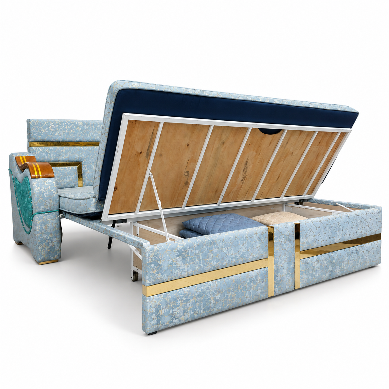 MSK MAJESTA™ Premium Double Sofa Cum Bed with Storage - Image 2