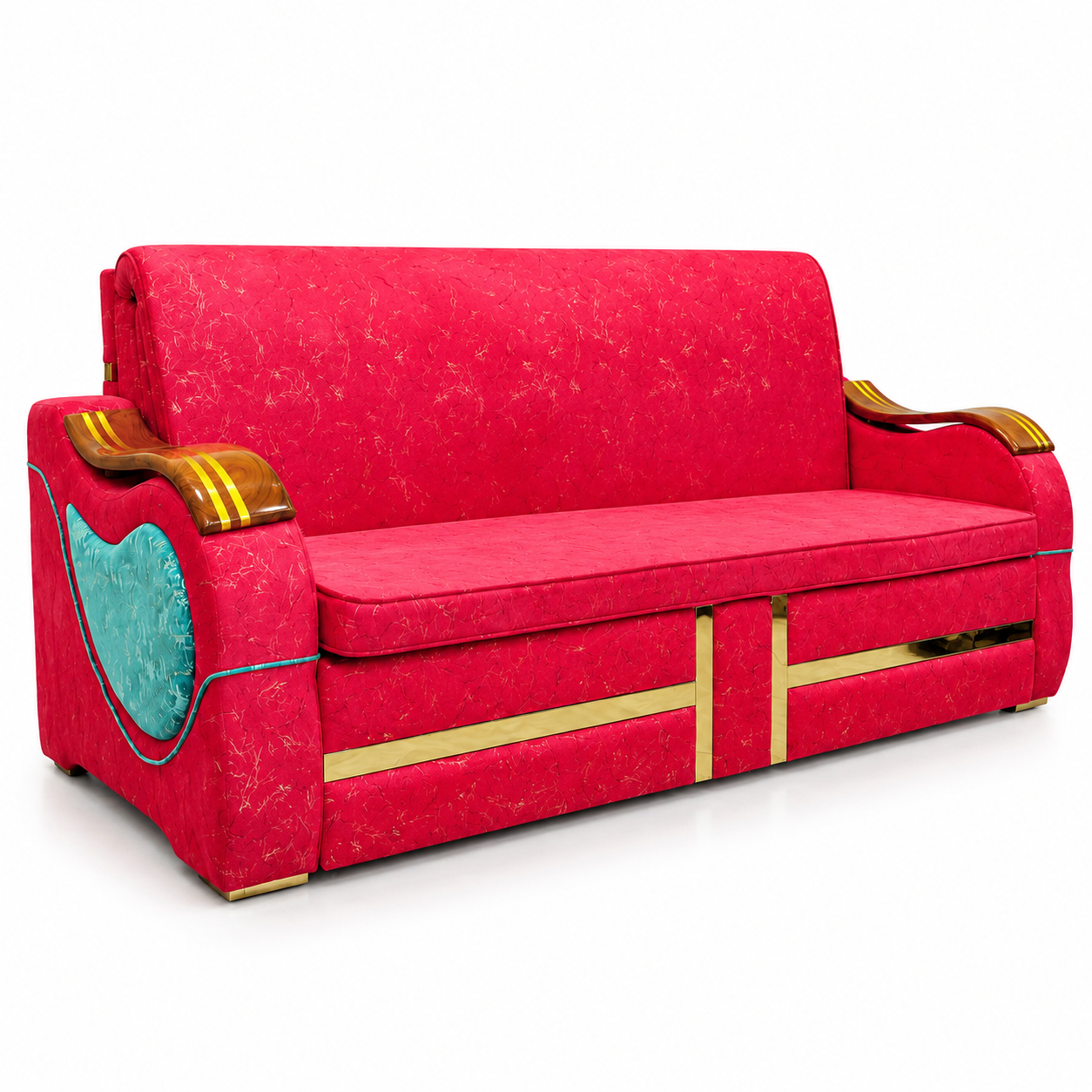 MSK MAJESTA™ Premium Double Sofa Cum Bed with Storage - Image 6