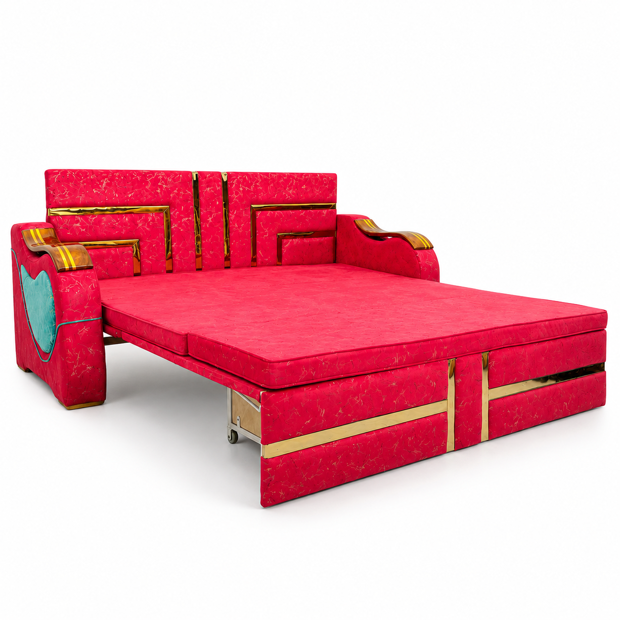 MSK MAJESTA™ Premium Double Sofa Cum Bed with Storage - Image 5