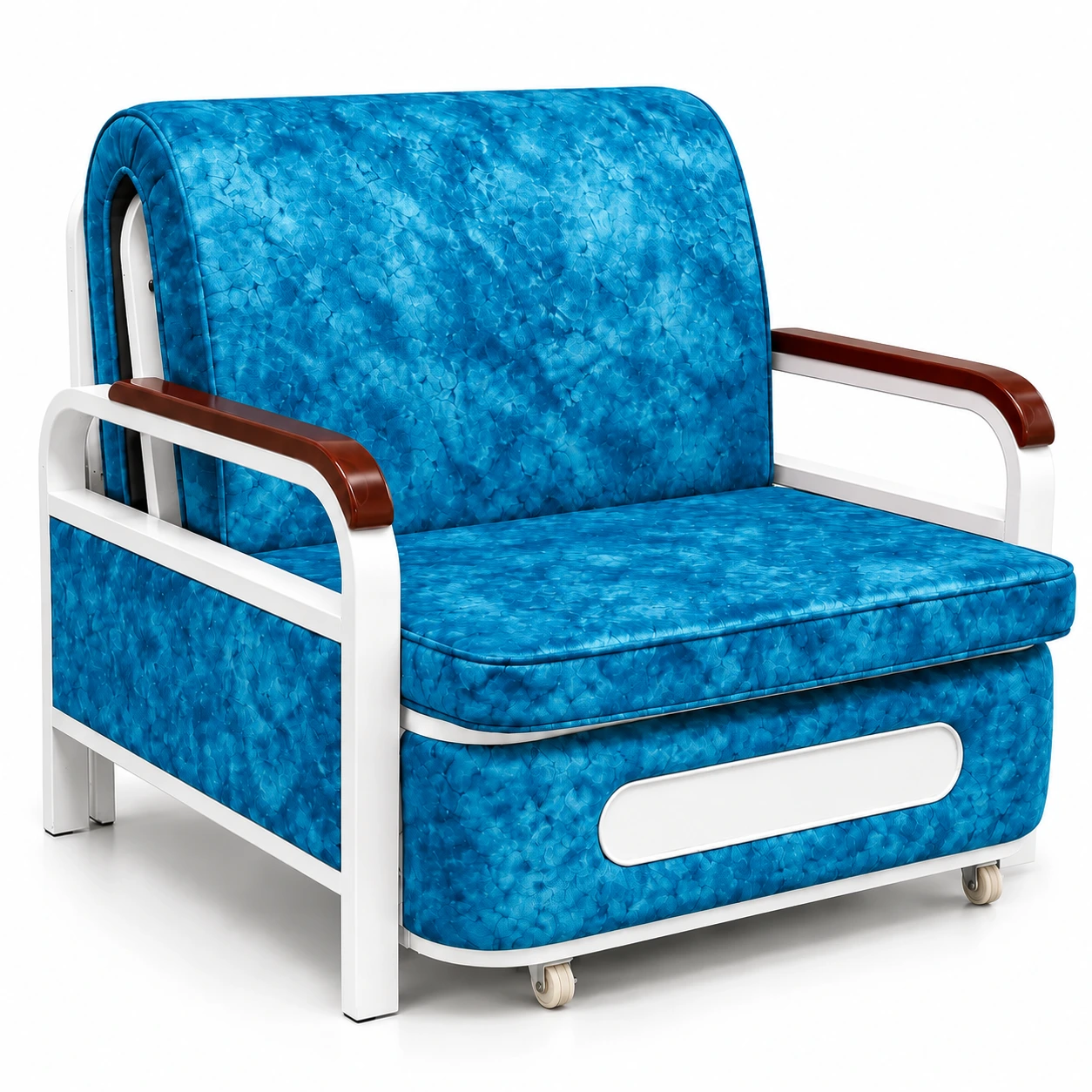 MSK RUBIVEL™ 3-in-1 Velvet Sofa Cum Bed - Image 4