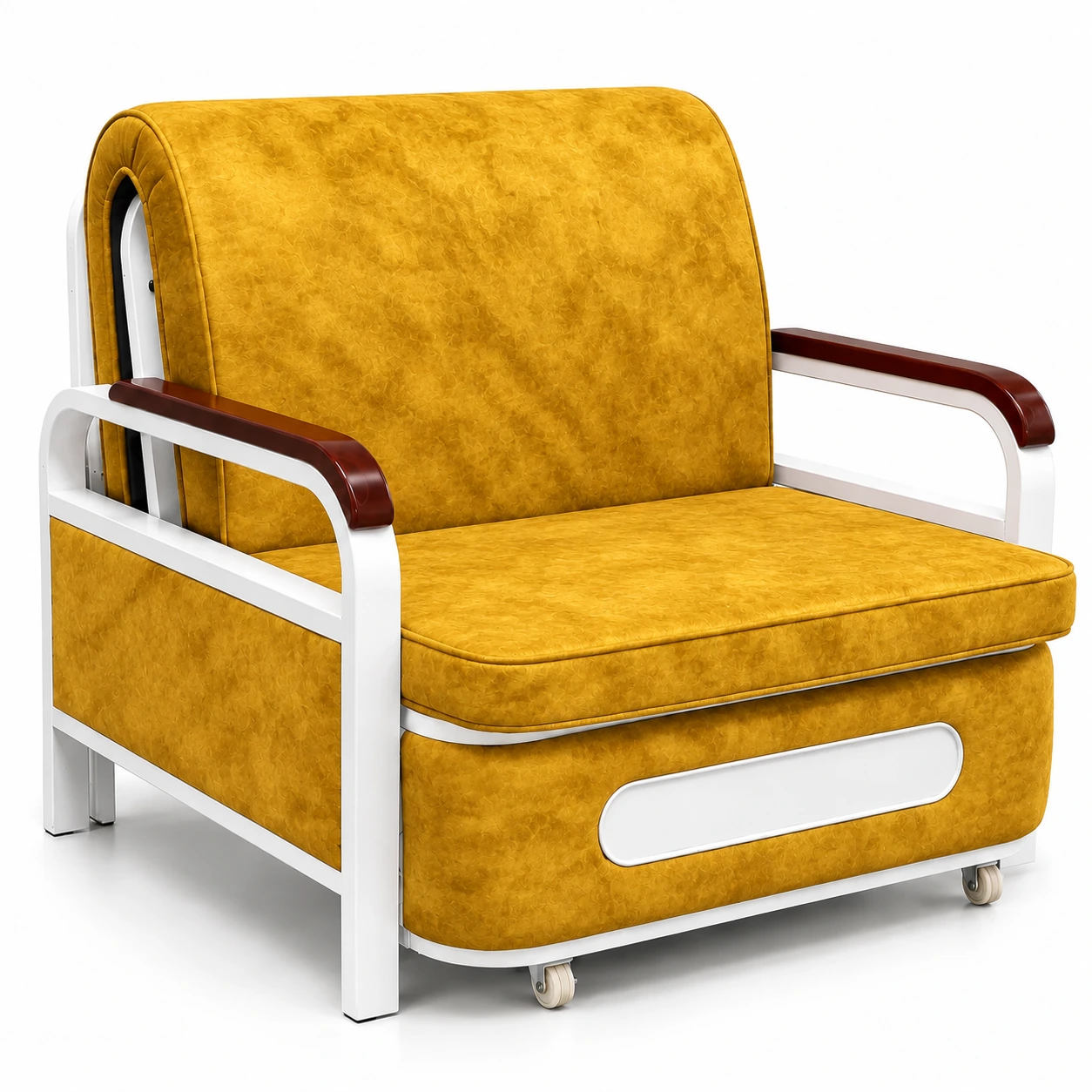 MSK RUBIVEL™ 3-in-1 Velvet Sofa Cum Bed - Image 7