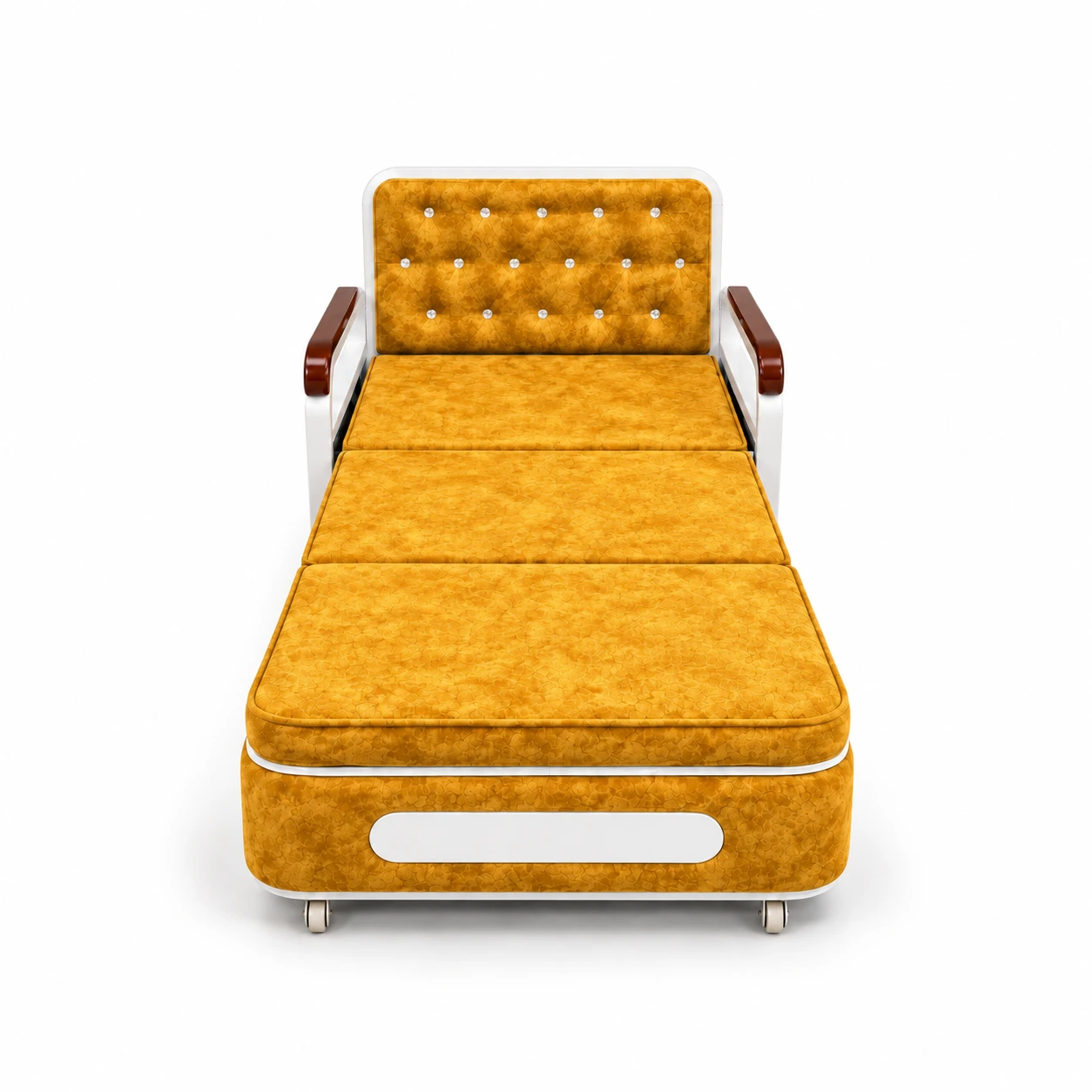 MSK RUBIVEL™ 3-in-1 Velvet Sofa Cum Bed - Image 8