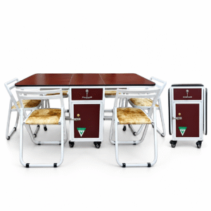 MSK NESTORA™ Folding Dining Table Set